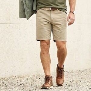 Toad&Co NEW Mens 31 Rover II Canvas Short Dark Chino Hiking Outdoor Gorpcore
